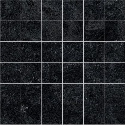 Мозаика черный 30x30